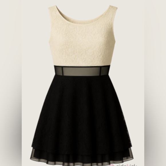 Betsey & Adam Illusion Embroidered and Tulle Cocktail Dress - Picture 7 of 7